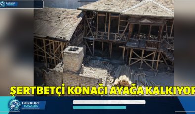 Şerbetçioğlu Konağı Yeniden Hayat Buluyor