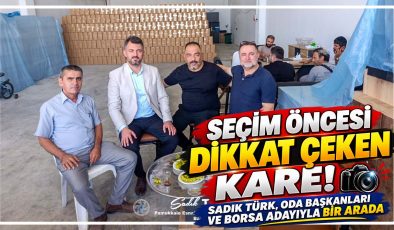 SEÇİM ÖNCESİ DİKKAT ÇEKEN KARE!